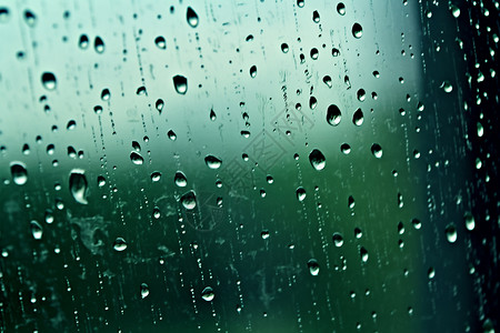 雨天挡风玻璃潮湿的窗户背景