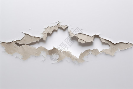 裂纹撕裂撕裂的墙纸背景