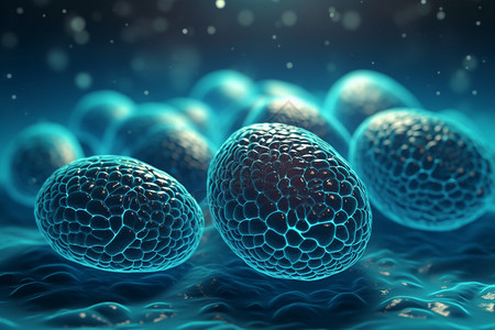 胚胎复杂的纹理背景图片