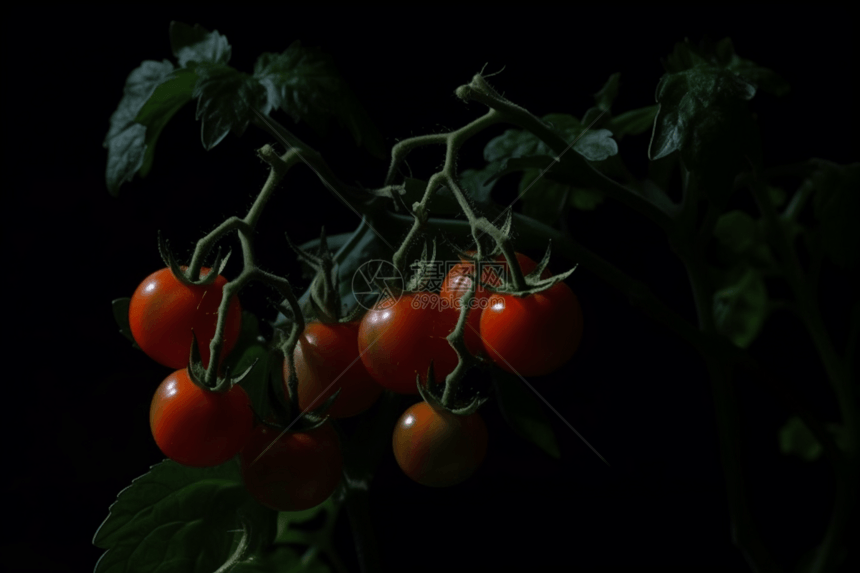 一串番茄图片