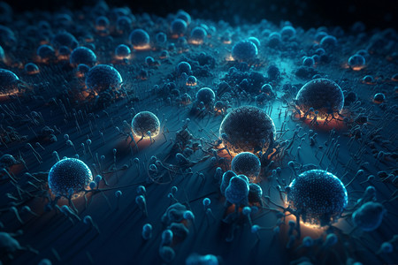 医学细胞分子结构图片