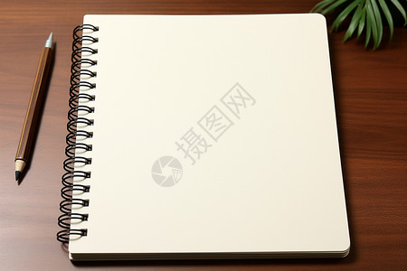 空白日记空白的笔记本背景