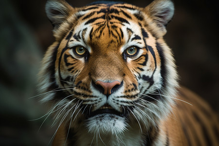 丛林中的老虎背景图片