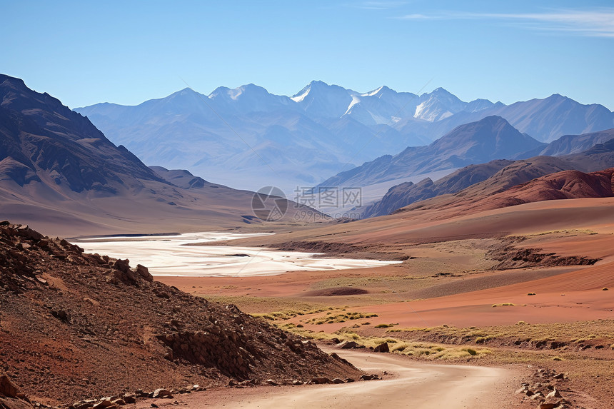 南美洲山脉的美丽景观图片