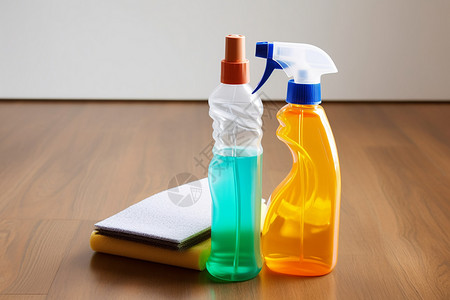家政服务的清洁剂图片