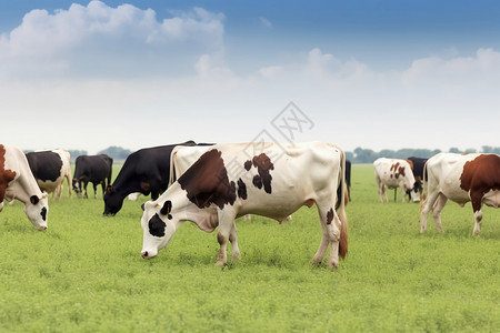 田园农场的畜牧业图片