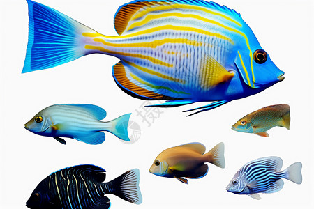 海里的热带鱼高清图片