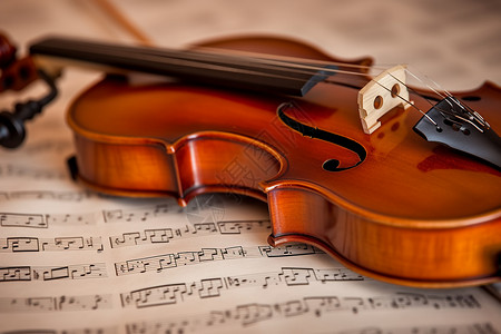 古典小提琴古董管弦乐高清图片