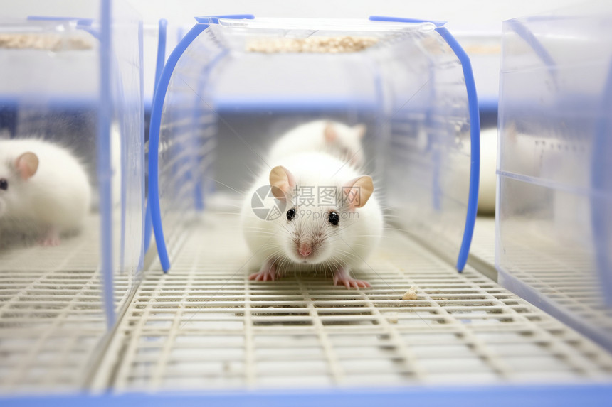 实验室中的小白鼠图片