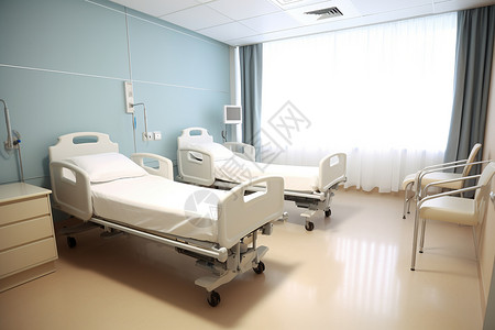 健康护理的医院病房图片