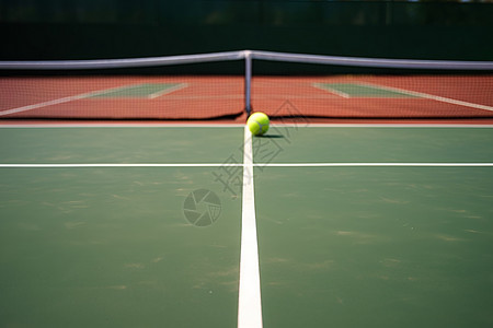 传统的网球球场图片