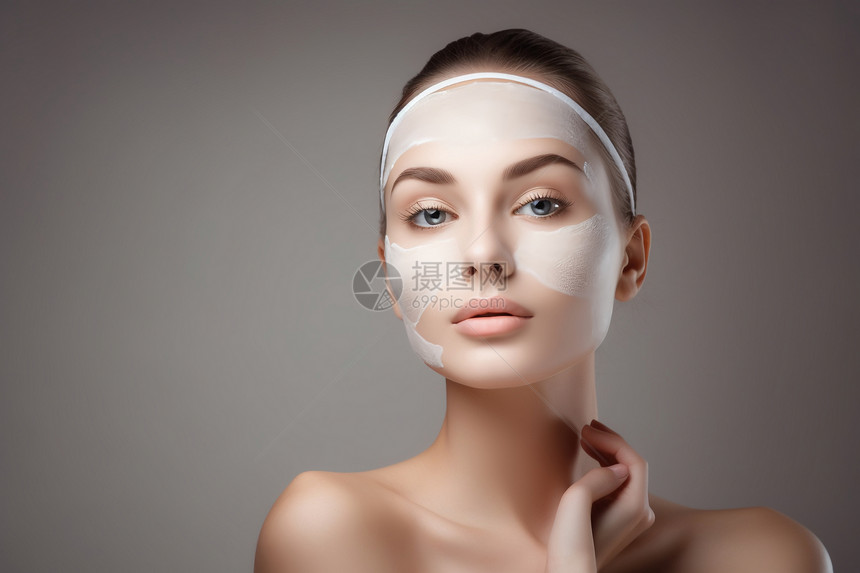 女性皮肤护理图片