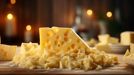 令人垂涎的奶酪高清图片