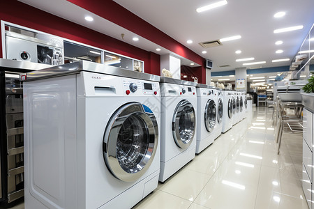 商场洗衣机图片