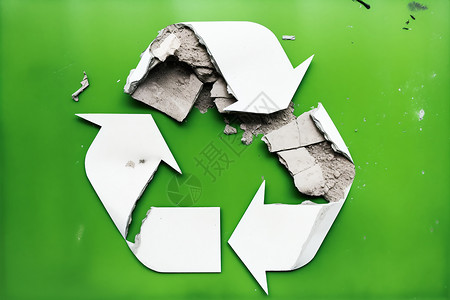 再生纸循环回收利用设计图片