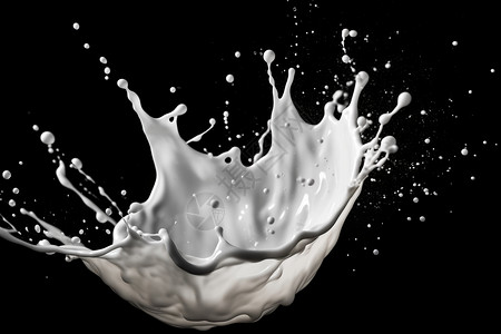 流动的牛奶背景图片