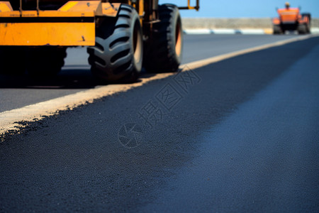 沥青的路面建筑道路高清图片