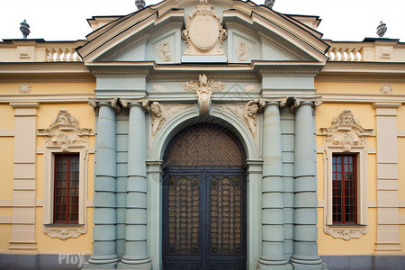 历史古典的欧式建筑图片