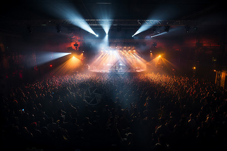 大型音乐节的场景背景图片