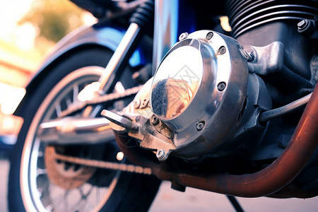 发动机结构摩托车的组成结构背景