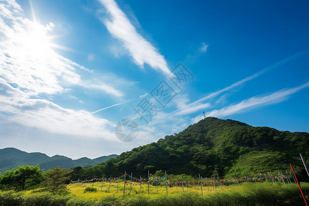 山脉的风景图片