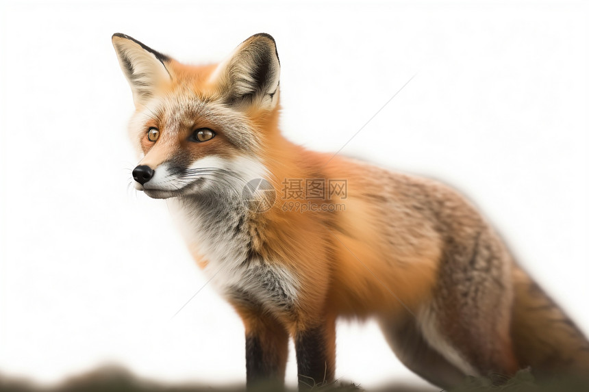 狡猾的狐狸图片