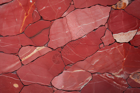 红色瓷砖大理石岩石背景