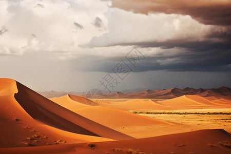 丘陵沙漠背景图片