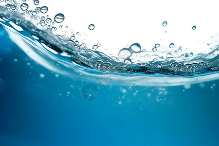 气泡清洁水滴流动背景设计图片