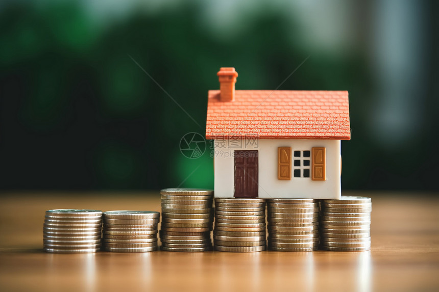 金融住宅房屋投资概念图图片