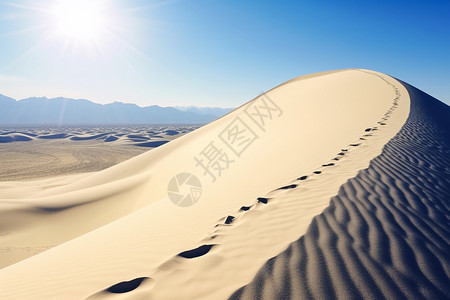 人际荒芜的沙漠图片