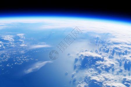 地球大气素材平流层背景