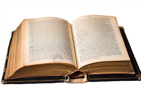 泛黄的书素材古老的英语词典背景
