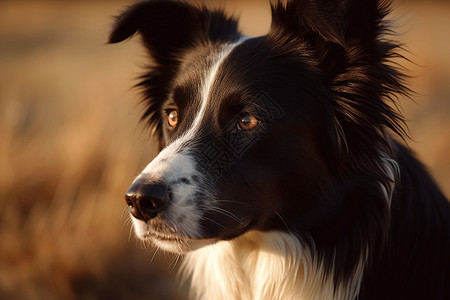 可爱的边境牧羊犬图片