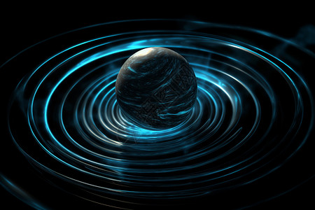 运动物体星球运动旋涡轨道概念图设计图片