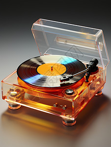 唱片设计素材精心设计的唱片播放器设计图片