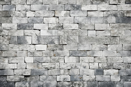 瓷砖开裂粗糙的砖墙背景