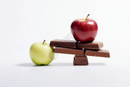 营养均衡的苹果图片