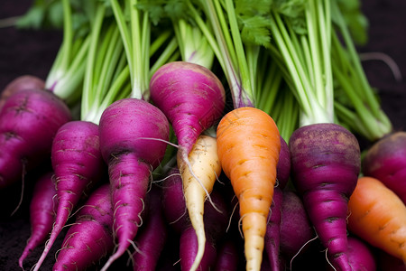 健康的蔬菜萝卜图片