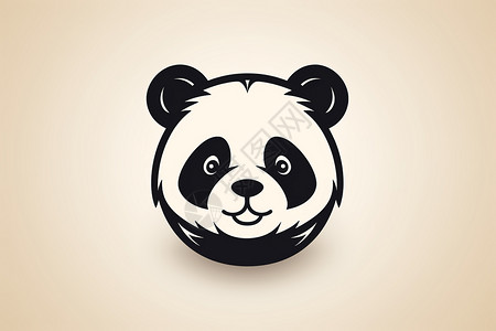 Q版卡通熊猫插图图片