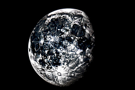 天文学的月亮球体背景图片