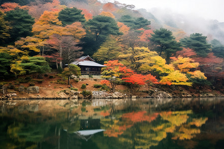 京都的青山图片