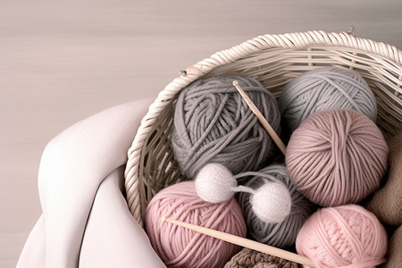 毛线编织材料图片