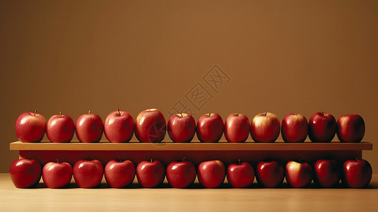 数量级的比较的苹果背景图片