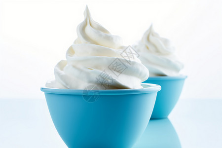 蓝色斑点冰淇淋冰淇淋蛋糕背景