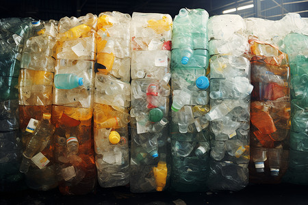 可回收塑料瓶图片