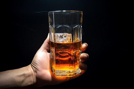 棕色波旁威士忌高清图片