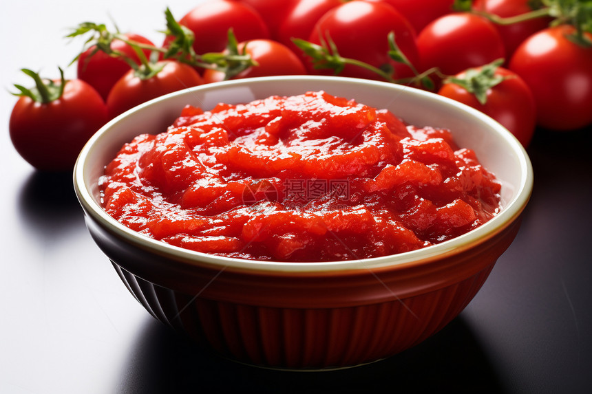 健康的番茄酱图片