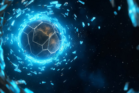 3d漩涡球体爆发眩光的特殊效果设计图片