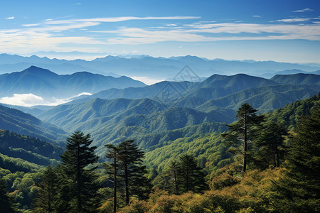 山脉山地景观高清图片